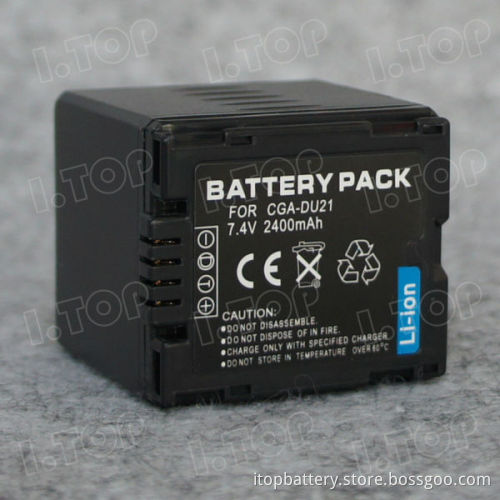 High Quality 2400mAh Camera Battery for Panasonic VW-VBD210/CGA-DU21, China Factory Price